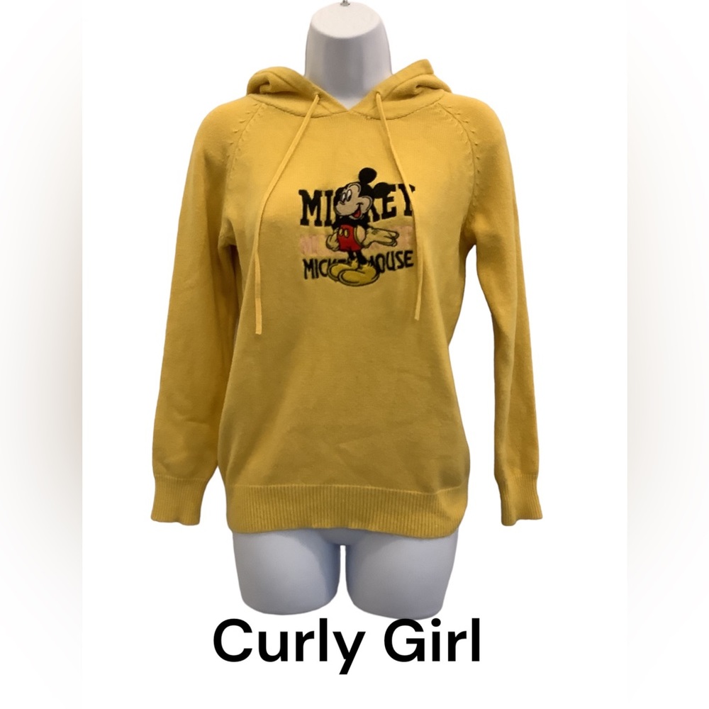 Curly Girl Mickey Sweater
